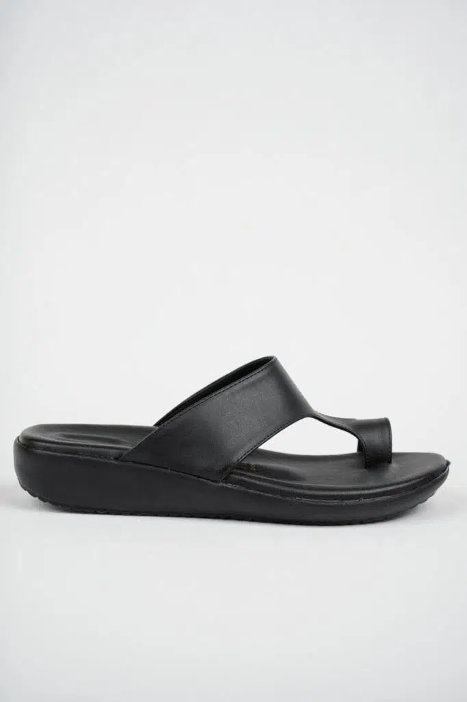 Artı-Artı020-5001-01 Ortopedik Topuk Dikeni Fonksiyonlu Siyah Terlik